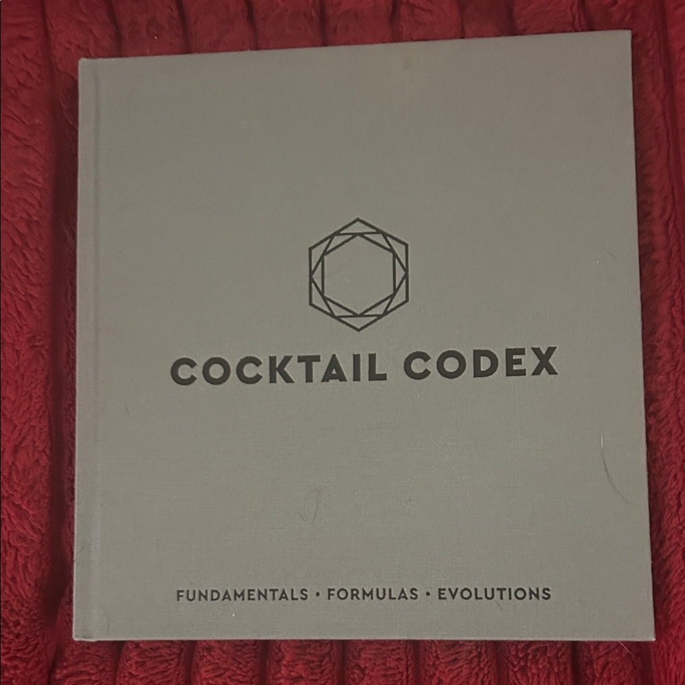 Cocktail Codex Book